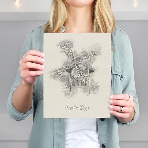 Let That Sh-it Go Art Print - Unframed - 8x10 | Buddha Wall Art - Inspirational Decor - Yoga Artwork - Funny Positive Self Talk Art Print - Motivational Wall Decor in Saudi Arabia