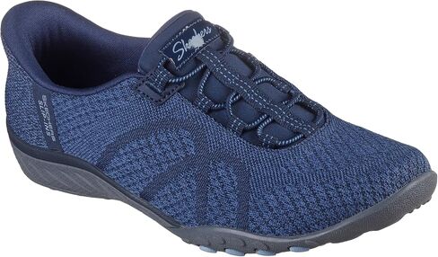 Skechers Women's Breathe Easy-Knitty Waves Hands Free Slip-ins Sneaker in Saudi Arabia