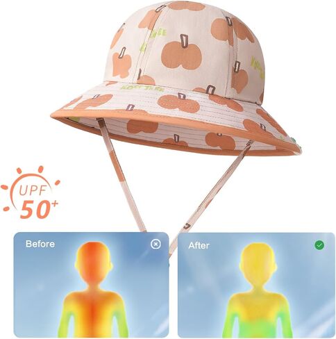 Baby Sun Hat, Toddler Bucket Hat for Boys Girls Infant Beach in Saudi Arabia