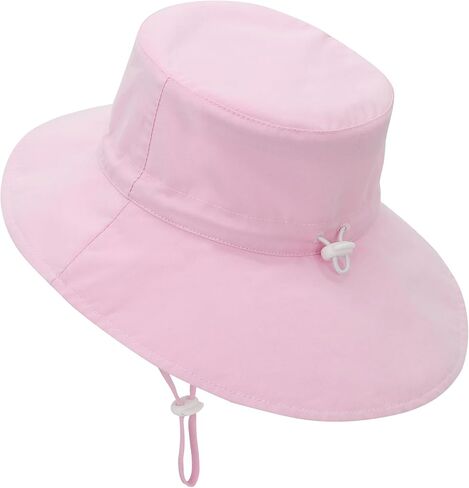 American Trends Kids Sun Hat Toddler Wide Brim و UPF 50+ حماية من أشعة الشمس للبنين الفتيات 6 أشهر-8 سنوات in Saudi Arabia