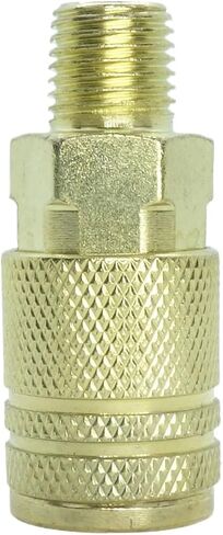 10 Pcs Brass 1/4 Inch NPT Brass Female Air Hose Quick Connect Adapter,Air Coupler and Plug Kit,Air Compressor Fittings in Kuwait