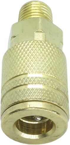 10 Pcs Brass 1/4 Inch NPT Brass Female Air Hose Quick Connect Adapter,Air Coupler and Plug Kit,Air Compressor Fittings in Kuwait