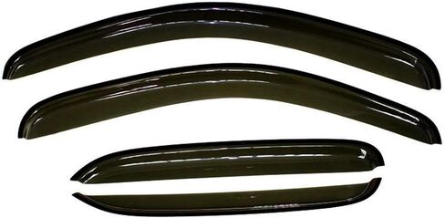 Smoke Window Visors Compatible with 2003-2009 Toyota 4Runner Sun Rain Guards Wind Deflectors 4pc 94924 in Saudi Arabia