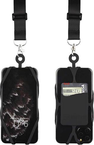 Gear Beast Cell Phone Lanyard with Adjustable Neck Strap Compatible with iPhone Galaxy & Most Smartphones in Saudi Arabia