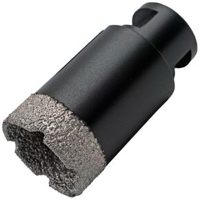 Diamond Core Drill Bit 1 3/8 Inch for Concrete, Granite, Marble,Dry or Wet Drilling