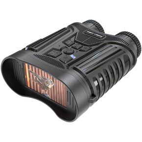 GeowFiiTech Night Vision Goggles & 4K Night Vision Binoculars - 2600mAh Rechargeable Infrared Digital Goggles | 2.4" HD Screen | 7X IR & 8X Zoom | 40M Photo 4K Video