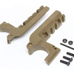 GOTICAL M1911 Picatinny Rail Mount for Hunting Shooting | 1911 Rail Adapter Strong Grips