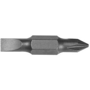 Klein Tools Replacement Bit Set for 11-in-1 & 10-in-1 Screwdriver/Nut Driver, Contains #1 Phillips, 3/16-Inch Slotted, #2 Phillips, 1/4-Inch Slotted Bits