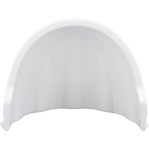 ABS Plastic Sun Rain Shade Outdoor Security Camera Cover for Outdoor Camera (White)