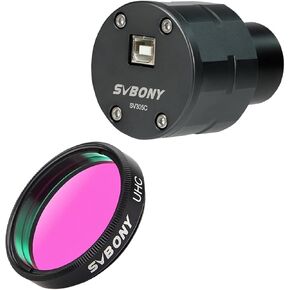 SVBONY Telescope Filter 1.25" UHC Filter Bundle with SV305C Planetary Camera