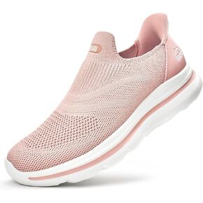 Womens Wide Toe Box Shoes Hands Free Slip on Sneakers Lightweight Tennis Walking Shoes for Gym Workouts