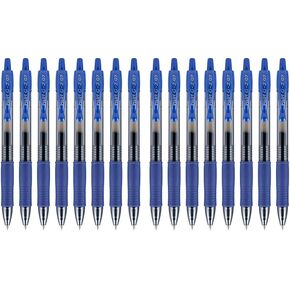 Pilot, G2 Premium Gel Roller Pens, Fine Point 0.7 mm, Black, Pack of 8