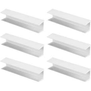 6Pcs Door Reinforcement Tools Gate Groove Stabilizers Pet Gate Supplies Fence Accessories for Enhanced Safety and Security
