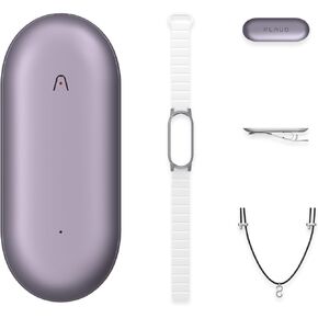 AI Voice Recorder, PLAUD NotePin Voice Recorder, App Control, AI Notetaker, AI Transcribe & Summarize Support 112 Languages, 64GB Memory, Audio Recorder for Lectures, Meetings, Purple
