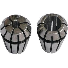 Er11 spring chuck set, 1/8 inch and 1/4 inch Er11 chuck, suitable for CNC engraving machines and milling machines (Er11-2 pieces)