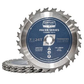 Century Drill & Tool - 09103 General Dirope Circular Circular Plade - 7-1/4 "24T ، شفرات الاستبدال ، ملحقات أدوات الأدوات ، البناء
