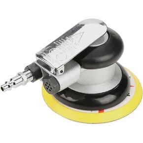 AT-780 5-Inch Random Orbital Sander - 10,000 RPM Pneumatic Air Sander, Low Noise & High Efficiency for Wood Metal Automotive and Furniture Polishing