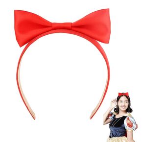 Semato Red Bow Headband for Girls Red Bow for Hair Headbands Bow Hair Accessories for Baby Girls Toddlers