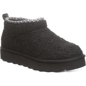Bearpaw Women's Snuggle Daphne Deco Boot | حذاء الكاحل النسائي | زلة المرأة على الحذاء | الحذاء الشتوي مريح