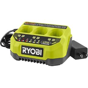 RYOBI USB Lithium 3-Port Charger 80 Percent Faster