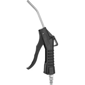 HARFINGTON Air Blow Gun High Flow Air Compressor Blow Gun with 1/4" NPT Male Air Plug and Angled Bent for Industrial Household Air Tools Removing Dust Cleaning