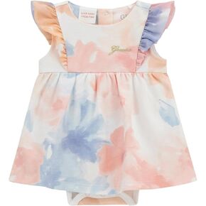 GUESS Baby Girls' Eco Interlock Short Sleeve Dress