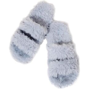 Slippers for Women Memory Foam Faux Fur Open Toe Slide Slipper Shoes House Bedroom Comfy Trendy Trendy Gift Slippers