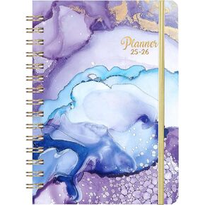 Planner 2025-2026 - JULY 2025 - JUNE 2026 Planner, Academic Planner 2025-2026, 6.3'' x 8.4'', Special Weekly Page, Calendar 2025-2026 Planner with 12 Monthly Tabs, Sturdy Cover