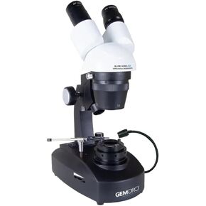 GemOro Elite 1030 LED Microscope | Professional High-Precision Jewelry, Gemstone & Watch Repair Inspection with Adjustable Zoom & LED Lighting | 10X to 30X Magnification | Portable, Ergonomic Design