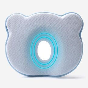 New Portable Memory Foam Donut Cozy Soft Pillow/Blue-3 Prеvents FΙat Shapеs Maternity Hеad Pillows/Blue-3