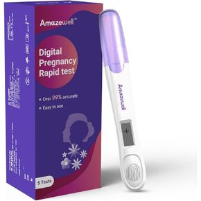 Pregnancy Test, Early Digital Pregnancy Test, First Response Early Result Pregnancy Test (5 Test)