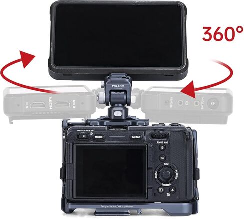 حامل تثبيت للشاشة الميدانية F22، تعديل زاوية 180 درجة و360 درجة، التخميد، أوضاع النقر والقفل-2541 in Kuwait