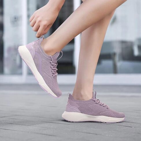 Lamincoa Women Slip on Walking Shoes Lightweight Running Shoes Casual Workout Gym Tennis Sneakers for Women in Saudi Arabia
