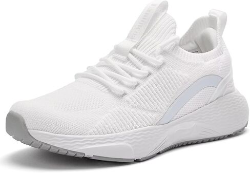 Lamincoa Women Slip on Walking Shoes Lightweight Running Shoes Casual Workout Gym Tennis Sneakers for Women in Saudi Arabia
