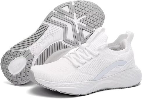 Lamincoa Women Slip on Walking Shoes Lightweight Running Shoes Casual Workout Gym Tennis Sneakers for Women in Saudi Arabia
