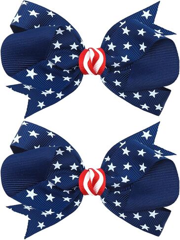 YanJie 2PCS Football Hair Clips Girls Party Glitter Ribbon Cute Football Hair Clips Accessories Kids Decoration Sports Theme Party Game Costume in Saudi Arabia