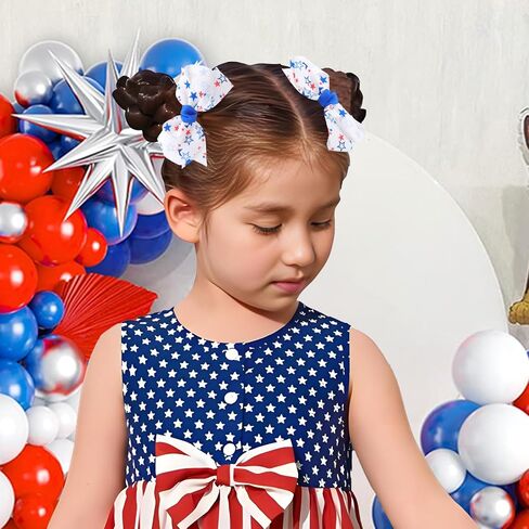 YanJie 2PCS Football Hair Clips Girls Party Glitter Ribbon Cute Football Hair Clips Accessories Kids Decoration Sports Theme Party Game Costume in Saudi Arabia
