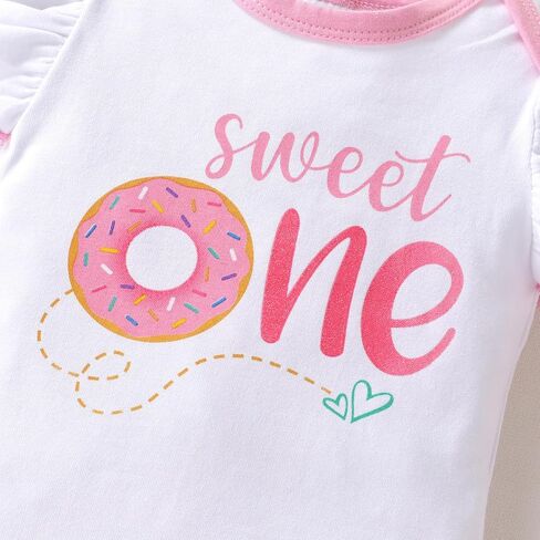 YOUNGER TREE Baby Girls 1st Birthday Outfit ONE Romper Tulle Tutu Skirt with Headband Sets Baby First Princess Dress in Saudi Arabia
