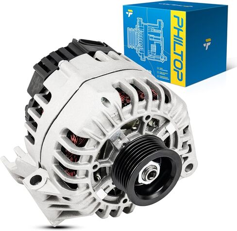 PHILTOP Alternator Compatible with Chevy Equinox 2005-2006, Pontiac Torrent 2006 All Model High Amp Alternators Replace 11145N 12V 145Amp CW S6 6-Groove Pulley in Saudi Arabia