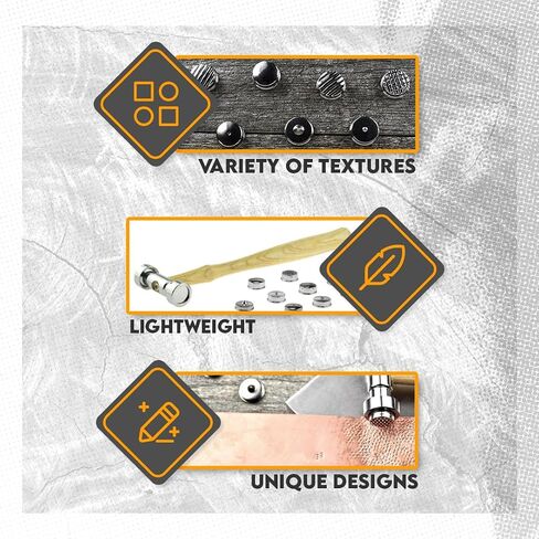 SE Texturing Hammer - Interchangeable Tips - Dual Head - 9 Different Tips - 837-9TM in Saudi Arabia