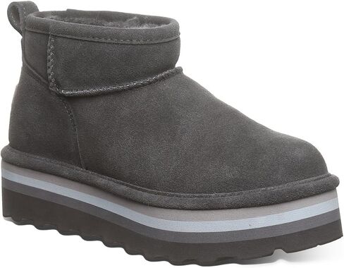 BEARPAW womens Retro Shorty Black/Black in Saudi Arabia