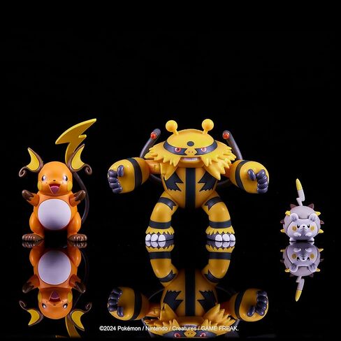 مجموعة من 3 مجسمات بوكيمون باتل - تتميز بمجسمات بانشام ولوكاريو مقاس 5 سم وشخصيات معركة إنفيرنابي مقاس 3 سم in Kuwait