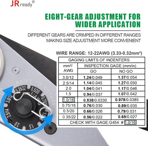 JRready 25Pcs ST2173 Deutsch Connectors Tool Kit, ACT-HDT Crimp Tool for Deutsch Size 12#16#20# Solid Contact Connectors with Deutsch Pin Removal Tools Kit for 4#8#12#16#20# Contacts in Kuwait