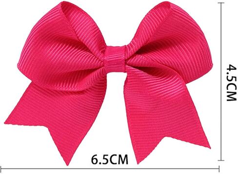 Baby Toddler Hair Bow Hair Clip Alligator Grosgrain Ribbon Red Bow Hair Clip for Little Girls Infant Kids 2 Pack ZFJ53 (Light Blue) in Kuwait