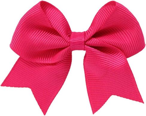 Baby Toddler Hair Bow Hair Clip Alligator Grosgrain Ribbon Red Bow Hair Clip for Little Girls Infant Kids 2 Pack ZFJ53 (Light Blue) in Kuwait