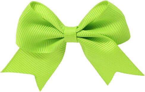 Baby Toddler Hair Bow Hair Clip Alligator Grosgrain Ribbon Red Bow Hair Clip for Little Girls Infant Kids 2 Pack ZFJ53 (Light Blue) in Kuwait