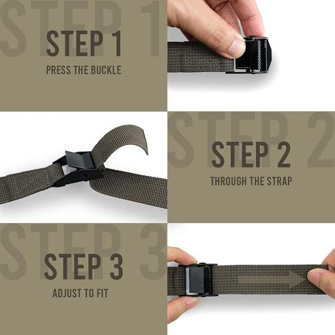 Trail Camera Straps, Game Cam Mounting Straps w/Durable Alloy Buckle, 6 ft. Long Hunting Utility Strap for Hanging Deer Camera Tree Stand, 25mm Width, Brown, 4-Pack in Saudi Arabia