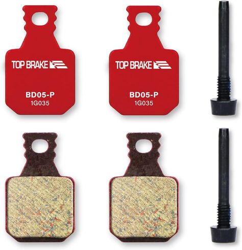 وسادات فرامل قرص الفرامل العلوية لـ MAGURA MT5/ MT7/ MT5E/MT7 PRO/MT Trail Front (دبوس متضمن) in Kuwait