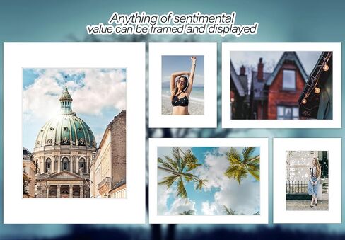 Mat Board Center, 100 Pack 5x7 White Backing Matte Boards, 4-ply Thickness Backer Boards for Frames, Photos, Prints, Arts and More in Saudi Arabia
