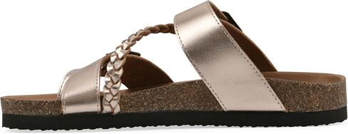 WHITE MOUNTAIN Women's Hammy Braided Signature Comfort-Molded Footbed Sandal in Saudi Arabia